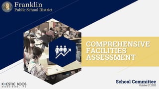October 27, 2020
COMPREHENSIVE
FACILITIES
ASSESSMENT
School Committee
 