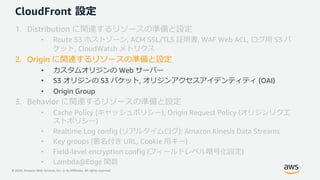20201028 AWS Black Belt Online Seminar Amazon CloudFront deep dive | PDF
