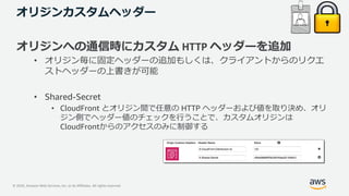 20201028 AWS Black Belt Online Seminar Amazon CloudFront deep dive | PDF