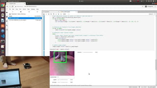ゲームパッドから操作（Jupyter Notebook
で可視化） 
34
 