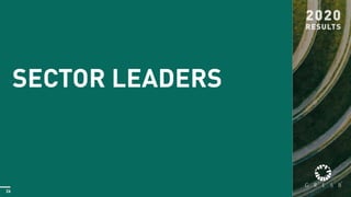 26
SECTOR LEADERS
 