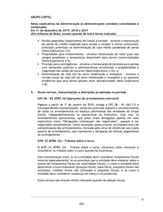 CORTEL HOLDING S.A.
Grupo Cortel
Relatório da Administração referente as Demonstrações Financeiras Combinadas de
31 de dezembro de 2019 / 31 de dezembro de 2018 / 31 de dezembro de 2017.
1.1. Mensagem da Administração e Principais Fatos Administrativos Ocorridos no Exercício
Durante o exercício de 2017, a Companhia era uma controlada da Cortel Implantação e Administração
de Cemitérios e Crematórios Ltda. (“Cortel Implantação”) pré-operacional, com capital social de R$
10 mil, tendo somente despesas correntes de contabilidade ao longo de 2017. Não houve
movimentações relevantes na Companhia ao longo deste exercício.
No exercício social de 2017 não houve aquisições ou alienações relevantes, conforme definidas no
artigo 12 da Instrução CVM nº 358/02, nas participações dos membros do grupo de controle e de
administradores.
Durante o exercício de 2018, a gestão da companhia passou por um processo de entrada de um
grupo de investidores, destacadamente a partir de agosto de 2018 houve a entrada na companhia,
através de aquisição de ações junto aos acionistas originais, por parte do Brazilian Graveyard and
Death Care Services – Fundo de Investimento Imobiliário – FII, por parte da Zion Capital S.A e por
pessoas físicas ligadas à Zion Capital S.A..
Durante o exercício de 2019, a gestão da Companhia passou por um processo de profissionalização
e controles internos.
A área comercial iniciou o ano com o lançamento da campanha comercial “Liga dos Campeões”,
segregando os times de colaboradores comerciais em equipes da Champions League. Os vencedores
da Liga dos Campeões foram os 10 vendedores que mais geraram caixa e vendas para Companhia
em 2019, premiados com dez automóveis e bônus. A área comercial trouxe diversas inovações e
implantou alguns projetos-chave, tais como: (i) Novo Ser Previdente: a principal vertente de
crescimento vertical de faturamento e margem para os próximos 5 anos, avaliado no planejamento
estratégico aprovado em 2019, foi baseado no crescimento da carteira de Planos Funerários e de
Assistência ao Funeral. Neste contexto, em outubro de 2019 foi inaugurada a nova sede do Ser
Previdente, controlada que comercializa exclusivamente os Planos – Ser Previdente, com sede e
equipe comercial própria. O projeto envolveu a criação de um call-center ativo com mais de 30 Pontos
de Atendimentos (“PAs”) funcionando em dois turnos, com discador automático, baseando a venda
em uma estratégia de leads qualificados, levantando milhares de leads baseados em perfis filtrados
da nossa base de Vendas Previdenciárias de maior ticket médio dos últimos 15 anos; (ii) NIC – Núcleo
de Inteligência Comercial: Estrutura de Marketing e Trade-Marketing com foco em inteligência
competitiva e execução comercial de alta performance; (iii) Plataforma E-Commerce  Omnichannel,
no site do Ser Previdente, onde cada cliente pode sozinho montar e adquirir seu plano funerário,
inclusive formalizando a forma de pagamento; (iii) Outros: Programa de Parceiros CREMAPET em
que foi feito cadastro e treinamento, avaliação das ferramentas digitais e realizado eventos em
parceria com clínicas e petshops; e (iv) Programa de Premiação do atendimento imediato, com foco
em vendas e cross selling pacote de serviços de maior valor agregados no front dos
empreendimentos, como urnas cinerárias diferenciadas, flores, cerimonias com ornamentações, etc.
A gestão de processos e controladoria implantou nas áreas da Companhia a cultura de análise e
acampamentos de indicadores quantitativos e financeiros em tempo real e, de acompanhamento
orçamentário por meio de uma ferramenta Business Intelligence – Qlik View. Além das análises e
controles gerenciais, mensalmente, a Companhia prepara para o Conselho de Administração um
relatório de performance de desempenho versus orçamento, balanço e geração de caixa operacional.
A diretoria executiva redefiniu seu planejamento estratégico 2019, deliberando pela aquisição de
empresas e negócios correlacionados, como a principal vertente de crescimento horizontal para os
próximos 5 anos. Devido à falta de especialistas externos no setor do luto, sendo ainda um setor muito
fragmentado, a Companhia optou por desenvolver uma equipe própria para análise de novos
negócios, terceirizando apenas a análise processual e diligência jurídica e contábil, por questões de
5
403
 