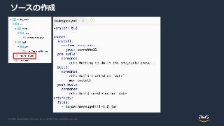 © 2020, Amazon Web Services, Inc. or its Affiliates. All rights reserved.
ソースの作成
 