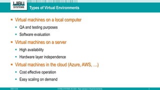 Virtual Machine License Licensing in virtual environments | PDF