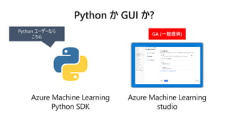Python ユーザーなら
こちら
 