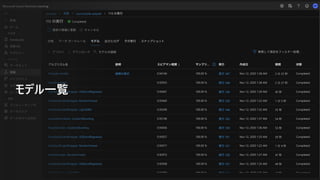 モデル一覧
 