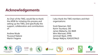 African Development Bank Livestock Investment Masterplan (LIVEMAP)