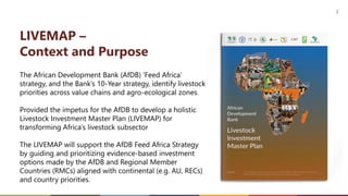 African Development Bank Livestock Investment Masterplan (LIVEMAP)