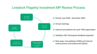Overview of African Development Bank Livestock Investment Masterplan 