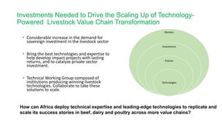 Overview of African Development Bank Livestock Investment Masterplan 