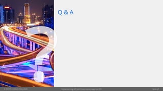 © OPITZ CONSULTING 2020 Seite 41
Q & A
Implementing API-led Cloud-native apps on OCI
 