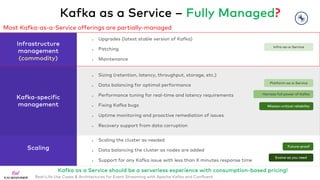 Real-Life Use Cases & Architectures for Event Streaming with Apache Kafka and Confluent
Kafka as a Service – Fully Managed...
