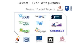 Research funded Projects
Science! Fun? With purpose?
 