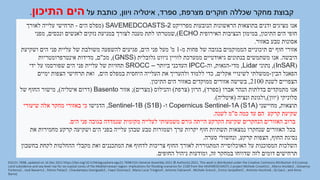 EGU21-7698, updated on 16 Dec 2021 https://doi.org/10.5194/egusphere-egu21-7698 EGU General Assembly 2021 © Author(s) 2021. This work is distributed under the Creative Commons Attribution 4.0 License.
Land subsidence and sea-level rise for six coastal zones of the Mediterranean region: implications for flooding scenarios for 2100 from the SAVEMEDCOASTS-2 project Michele Crosetto1 , Marco Anzidei2 , Giovanna
Forlenza2 , José Navarro1 , Petros Patias3 , Charalampos Georgiadis3 , Fawzi Doumaz3 , Maria Lucia Trivigno4 , Antonio Falciano4 , Michele Greco5 , Enrico Serpelloni2 , Antonio Vecchio6 , Qi Gao1 , and Anna
Barra1
‫מפרויקט‬ ‫הנובעות‬ ‫הראשונות‬ ‫בתוצאות‬ ‫ודנים‬ ‫מציגים‬ ‫אנו‬
SAVEMEDCOASTS-2
(
‫הים‬ ‫מפלס‬
-
‫לאורך‬ ‫עלייה‬ ‫תרחישי‬
‫התיכון‬ ‫הים‬ ‫חופי‬
,
‫האירופית‬ ‫הנציבות‬ ‫במימון‬
ECHO
)
,
‫ונכסים‬ ‫לאנשים‬ ‫נזקים‬ ‫במניעת‬ ‫לצורך‬ ‫מענה‬ ‫לתת‬ ‫שמטרתו‬
,
‫מפני‬
‫באזור‬ ‫טבע‬ ‫אסונות‬
.
‫מ‬ ‫פחות‬ ‫של‬ ‫בגובה‬ ‫הממוקמים‬ ‫תיכוניים‬ ‫ים‬ ‫חוף‬ ‫אזורי‬
-
1
‫מ‬
'
‫הים‬ ‫פני‬ ‫מעל‬
,
‫ושקיעת‬ ‫הים‬ ‫פני‬ ‫עליית‬ ‫של‬ ‫משולבת‬ ‫להשפעה‬ ‫פגיעים‬
‫היבשה‬
.
‫בנתונים‬ ‫משתמשים‬ ‫אנו‬
‫גיאודטיים‬
‫גלובלית‬ ‫ניווט‬ ‫לוויין‬ ‫ממערכת‬
(
GNSS
)
,
‫מכ‬
"
‫ם‬
,
‫מדידות‬
‫אינטרפרומטריות‬
(
InSAR
)
,
‫נתוני‬
Lidar
,
‫מדי‬
-
‫הגאות‬
,
‫וה‬
-
IPCC
‫ביותר‬ ‫העדכני‬
–
SROCC
‫ידי‬ ‫על‬ ‫שפורסמו‬ ‫הים‬ ‫פני‬ ‫עליית‬ ‫של‬ ‫תחזיות‬
‫הבין‬ ‫הפאנל‬
-
‫אקלים‬ ‫לשינויי‬ ‫ממשלתי‬
,
‫הים‬ ‫במפלס‬ ‫היחסית‬ ‫העלייה‬ ‫את‬ ‫ולהעריך‬ ‫ללמוד‬ ‫כדי‬
,
‫ימיים‬ ‫הצפות‬ ‫תרחישי‬ ‫ואת‬
‫לשנת‬ ‫הצפויים‬
2100
,
‫התיכון‬ ‫הים‬ ‫באזור‬ ‫ממוקדים‬ ‫אזורים‬ ‫בשישה‬
.
‫אברו‬ ‫הנהר‬ ‫בדלתות‬ ‫מתמקדים‬ ‫אנו‬
(
‫ספרד‬
)
,
‫הרון‬
(
‫צרפת‬
)
‫והנילוס‬
(
‫מצרים‬
)
;
‫אזור‬
Basento
(
‫איטליה‬ ‫דרום‬
)
,
‫של‬ ‫החוף‬ ‫מישור‬
‫סלוניקי‬
(
‫יוון‬
)
,
‫ונציה‬ ‫ולגונת‬
(
‫איטליה‬
.)
‫תוצאות‬
,
‫מחיישני‬
Copernicus Sentinel-1A (S1A)
‫ו‬
-
Sentinel-1B (S1B)
,
‫הדגישו‬
‫שיעורי‬ ‫אלה‬ ‫מחקר‬ ‫באזורי‬ ‫כי‬
‫ס‬ ‫כמה‬ ‫עד‬ ‫הם‬ ‫קרקע‬ ‫שקיעת‬
"
‫לשנה‬ ‫מ‬
.
‫הים‬ ‫פני‬ ‫בגובה‬ ‫שנמדדה‬ ‫מקומית‬ ‫לעלייה‬ ‫משמעותי‬ ‫גורם‬ ‫הייתה‬ ‫הקרקע‬ ‫שקיעת‬ ‫הנחקרים‬ ‫האזורים‬ ‫ברוב‬
.
‫את‬ ‫מחמירות‬ ‫קרקע‬ ‫ושקיעה‬ ‫הים‬ ‫בפני‬ ‫עלייה‬ ‫שבהן‬ ‫טבע‬ ‫ושמורות‬ ‫ערך‬ ‫יקרות‬ ‫חוף‬ ‫תשתיות‬ ‫נמצאות‬ ‫שנחקרו‬ ‫האזורים‬ ‫בכל‬
‫החוף‬ ‫נסיגת‬
,
‫קרקע‬ ‫הצפות‬
,
‫סערה‬ ‫ונחשולי‬
.
‫בחשבון‬ ‫לקחת‬ ‫ההחלטות‬ ‫מקבלי‬ ‫ואת‬ ‫המתכננים‬ ‫את‬ ‫לדחוף‬ ‫צריכות‬ ‫החוף‬ ‫לאורך‬ ‫המתגוררת‬ ‫האוכלוסייה‬ ‫על‬ ‫המסוכנות‬ ‫השלכות‬
‫זה‬ ‫במחקר‬ ‫שדווחו‬ ‫לזה‬ ‫דומים‬ ‫תרחישים‬
,
‫החופים‬ ‫ניהול‬ ‫ומודעות‬
.
‫חוקרים‬ ‫שכללה‬ ‫מחקר‬ ‫קבוצת‬
‫מצרפת‬
,
‫ספרד‬
,
‫ויוון‬ ‫איטליה‬
,
‫על‬ ‫כותבת‬
‫התיכון‬ ‫הים‬
.
 