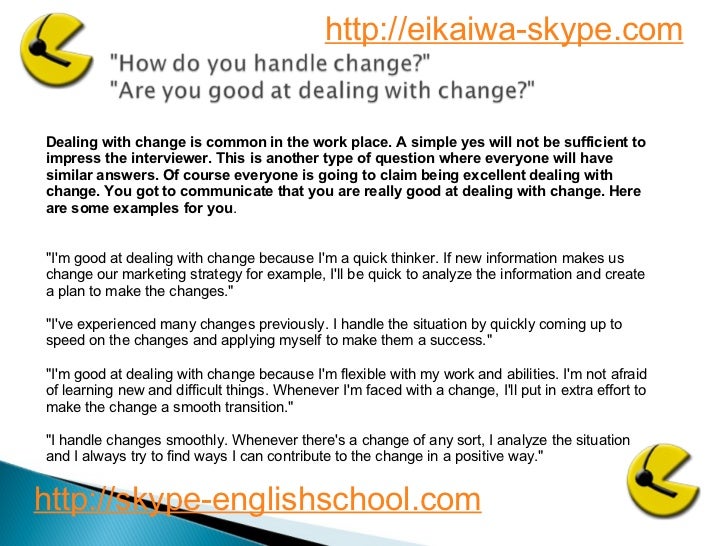 business english interview questions how to handle interview questions