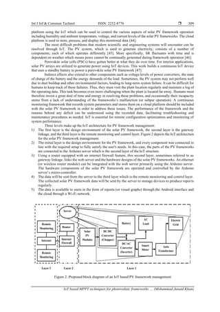 IoT based MPPT techniques for photovoltaic frameworks management under ...