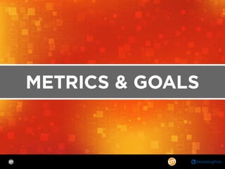 27
METRICS & GOALS
 