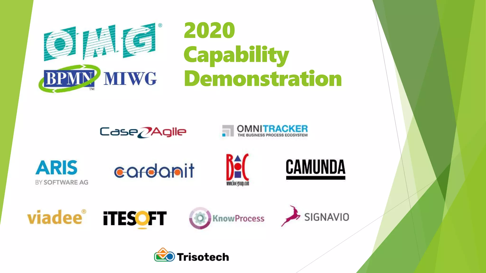 2020
Capability
Demonstration
 