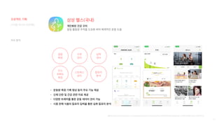 41
삼성 헬스(국내)
개인화된 건강 코치
일일 활동량 추적을 도표화 하여 체계적인 운동 도움
걸음
측정
수면
관리
심박
센서
산소
포화도
측정
스트레스
관리
칼로리
분석
- 운동량 측정·기록 명상 등의 주요 기능 제공
- 신체 단련 및 건강 관련 자료 제공
- 다양한 트래커를 통한 운동 데이터 관리 가능
- 시중 판매 식품의 칼로리 입력을 통한 섭취 칼로리 분석
[출처] https://m.post.naver.com/viewer/postView.nhn?volumeNo=26957803&memberNo=15460786&vType=VERTICAL
디지털 미디어 프로젝트
자사 분석
프로젝트 기획
 