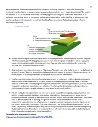 Comprehensive Plan for Reading Achievement | PDF