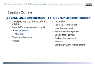 Linux Introduction & Administration
