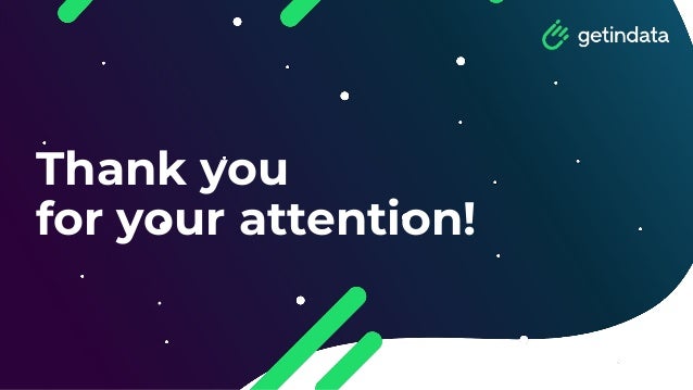 Thank you
for your attention!
 