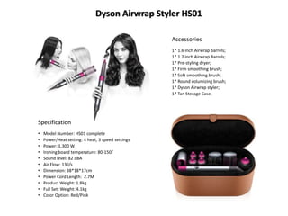 Dyson Supersonic Hair Dryer \u0026 Airwrap 
