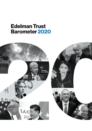Edelman Trust
Barometer 2020
 