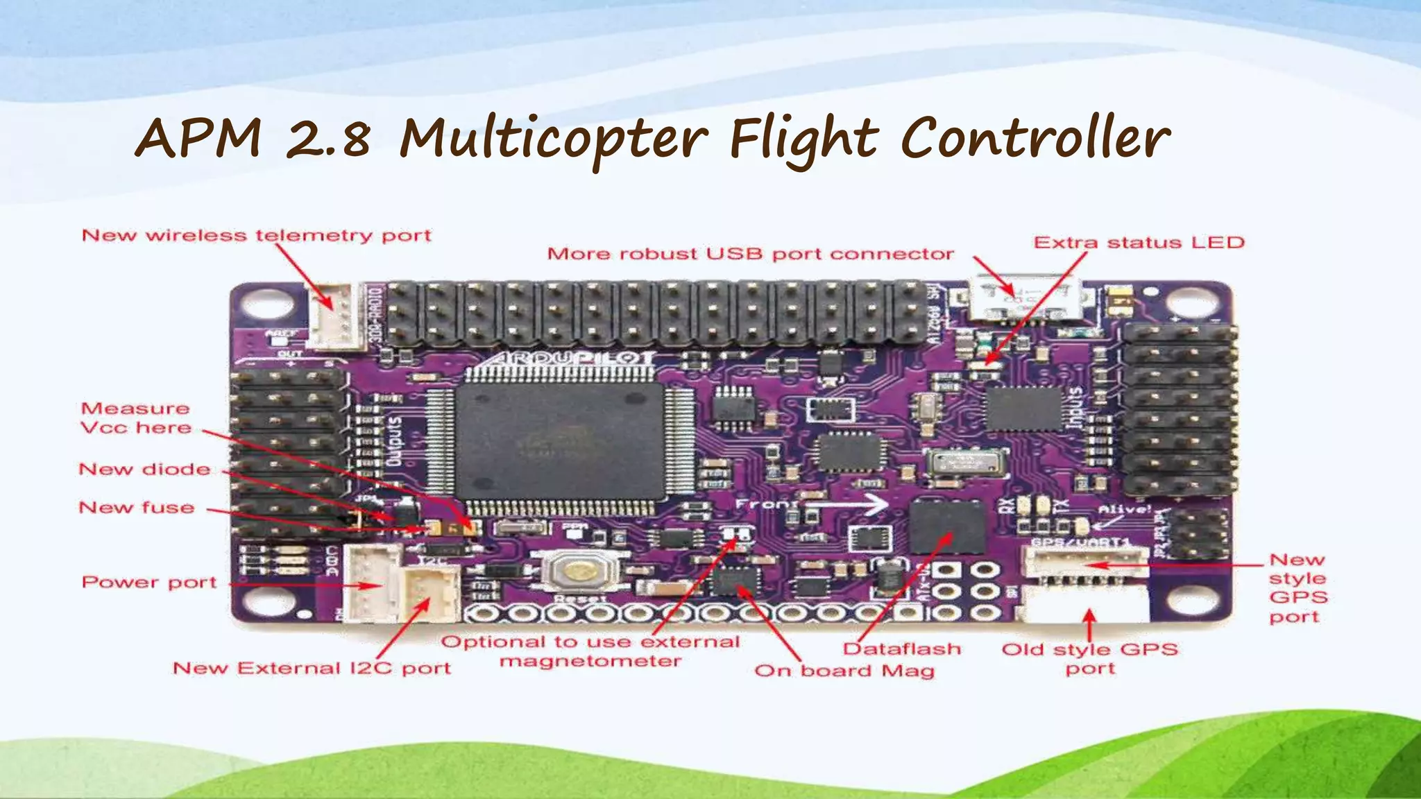 APM 2.8 Multicopter Flight Controller
 