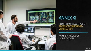 Medical Devices Regulation (MDR) 2017/745 - Annex XI, Conformity ...