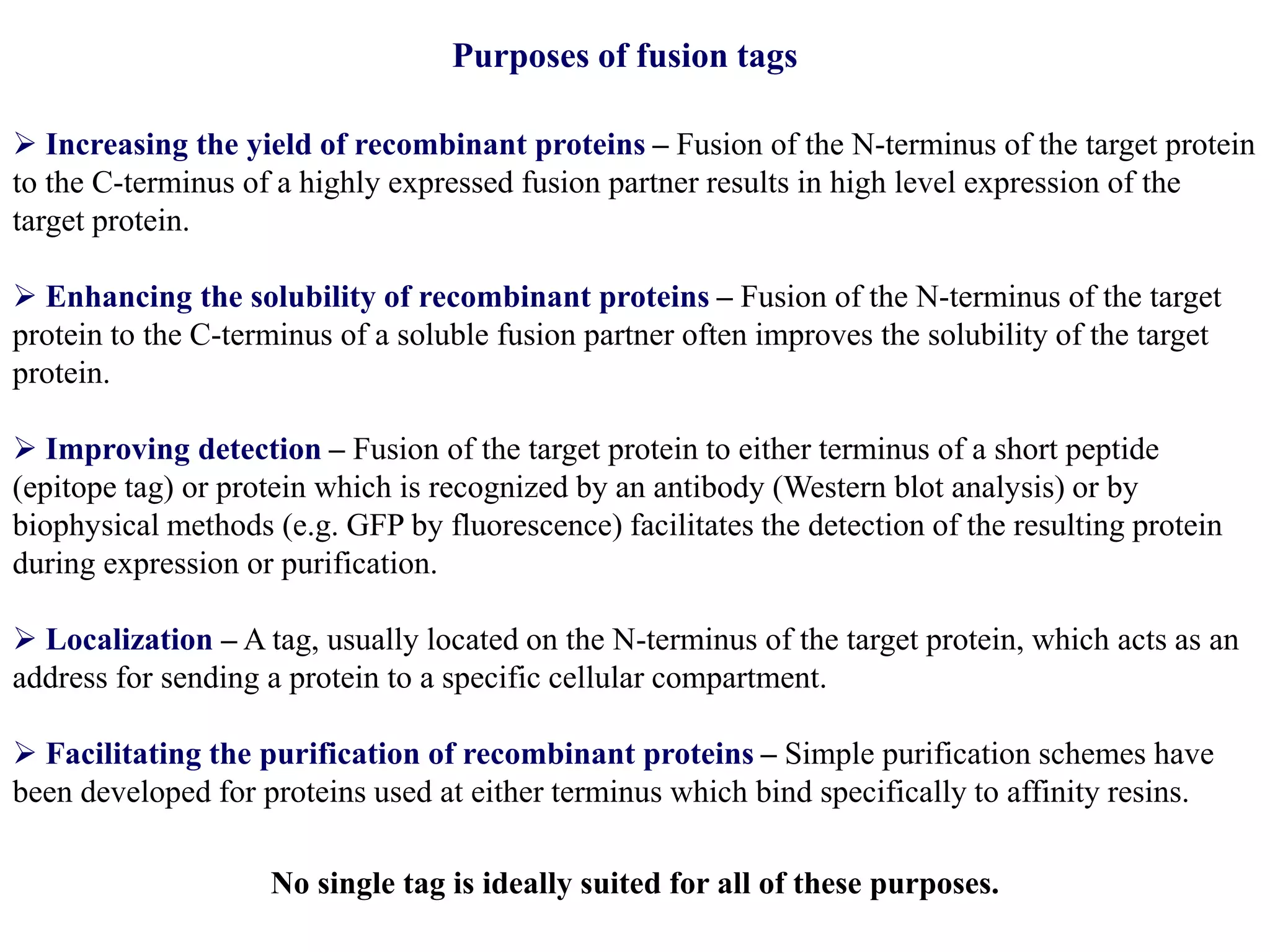 Fussion protein and affinity Purification | PPT