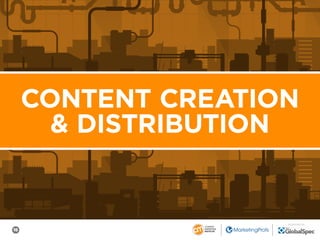16
SPONSORED BY
MANUFACTURING
CONTENT MARKETING 2020
Benchmarks, Budgets, and Trends
CONTENT CREATION
& DISTRIBUTION
 