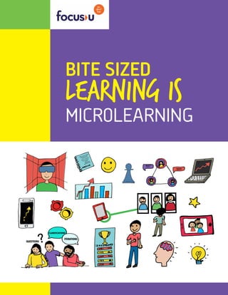 1
BITE SIZED
LEARNING IS
MICROLEARNING
QUESTIONS
CLARIFICATIONS
ITERATIONS
 