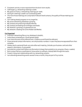 2020 Networking Worksheets by Anne Pryor | DOCX