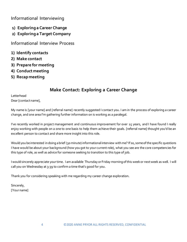 2020 Networking Worksheets by Anne Pryor PDF