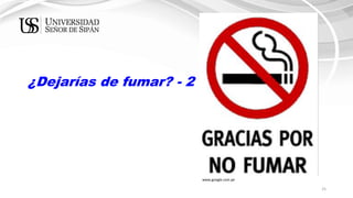 25
¿Dejarías de fumar? - 2
www.google.com.pe
 