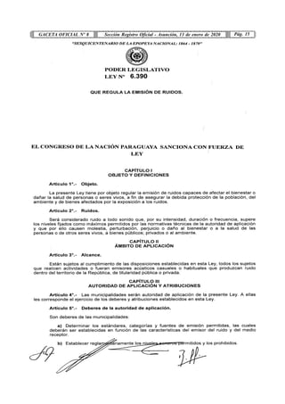 GACETA OFICIAL Nº 8 Pág. 15
Sección Registro Oficial - Asunción, 13 de enero de 2020
 