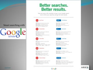 3/5/2020 42
Smart searching with
 