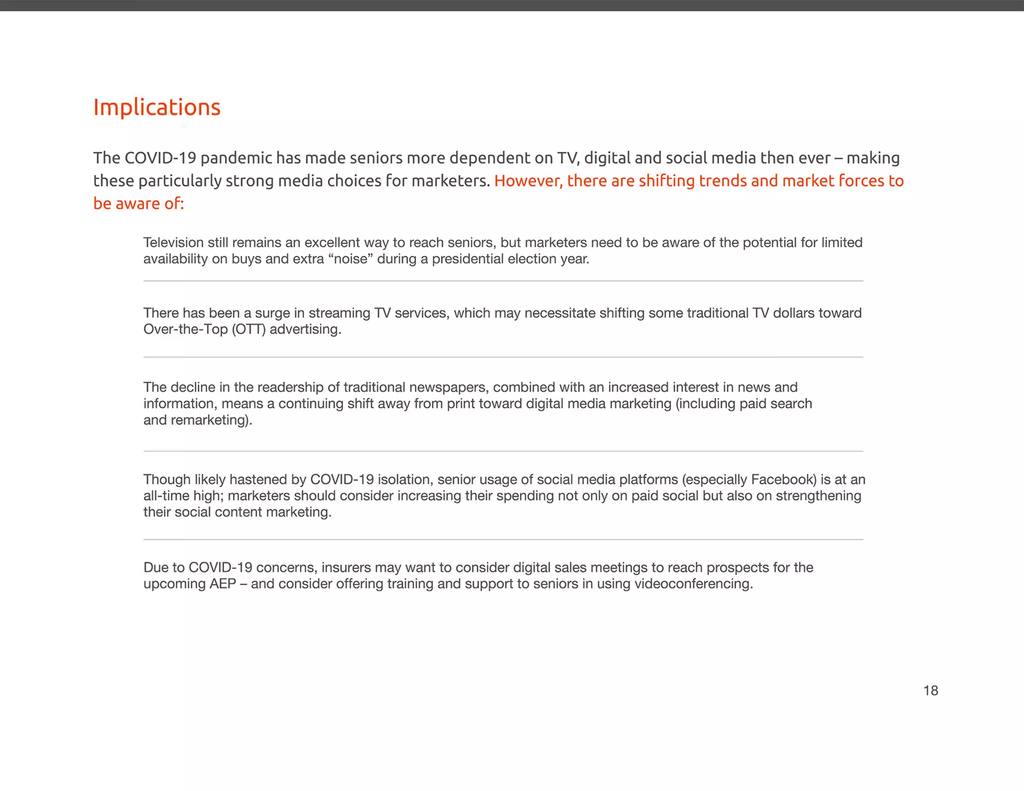 2020 Senior Media Preferences Study - Media Logic