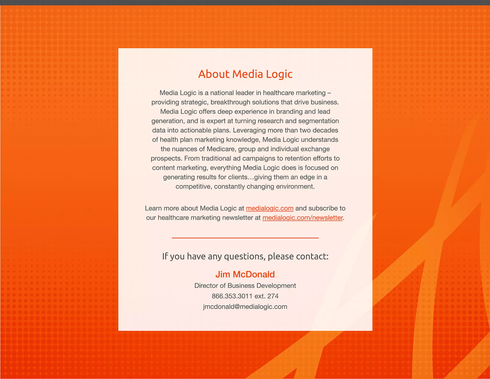 2020 Senior Media Preferences Study - Media Logic
