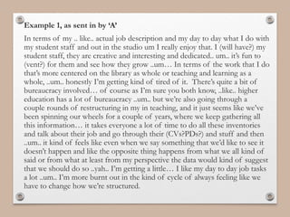 Tips On Transcribing Qualitative Interviews Pptx