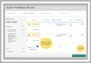 SELECIONE
OS NOMES
CLIQUE
 