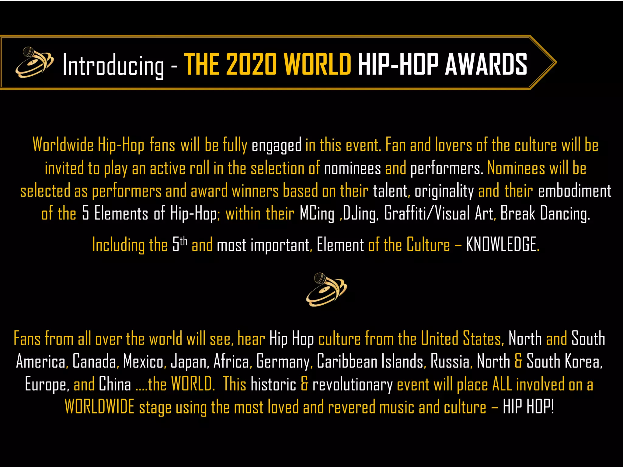 The 2020 World Hip Hop Awards | PDF