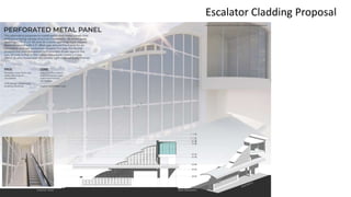 Escalator Cladding Proposal
 