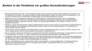 Indikatoren für systemisches Risiko - Januar 2021