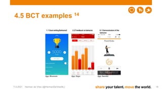 share your talent. move the world.
4.5 BCT examples 14
18
7-3-2021 Herman de Vries (@HermanDeVriesNL)
 