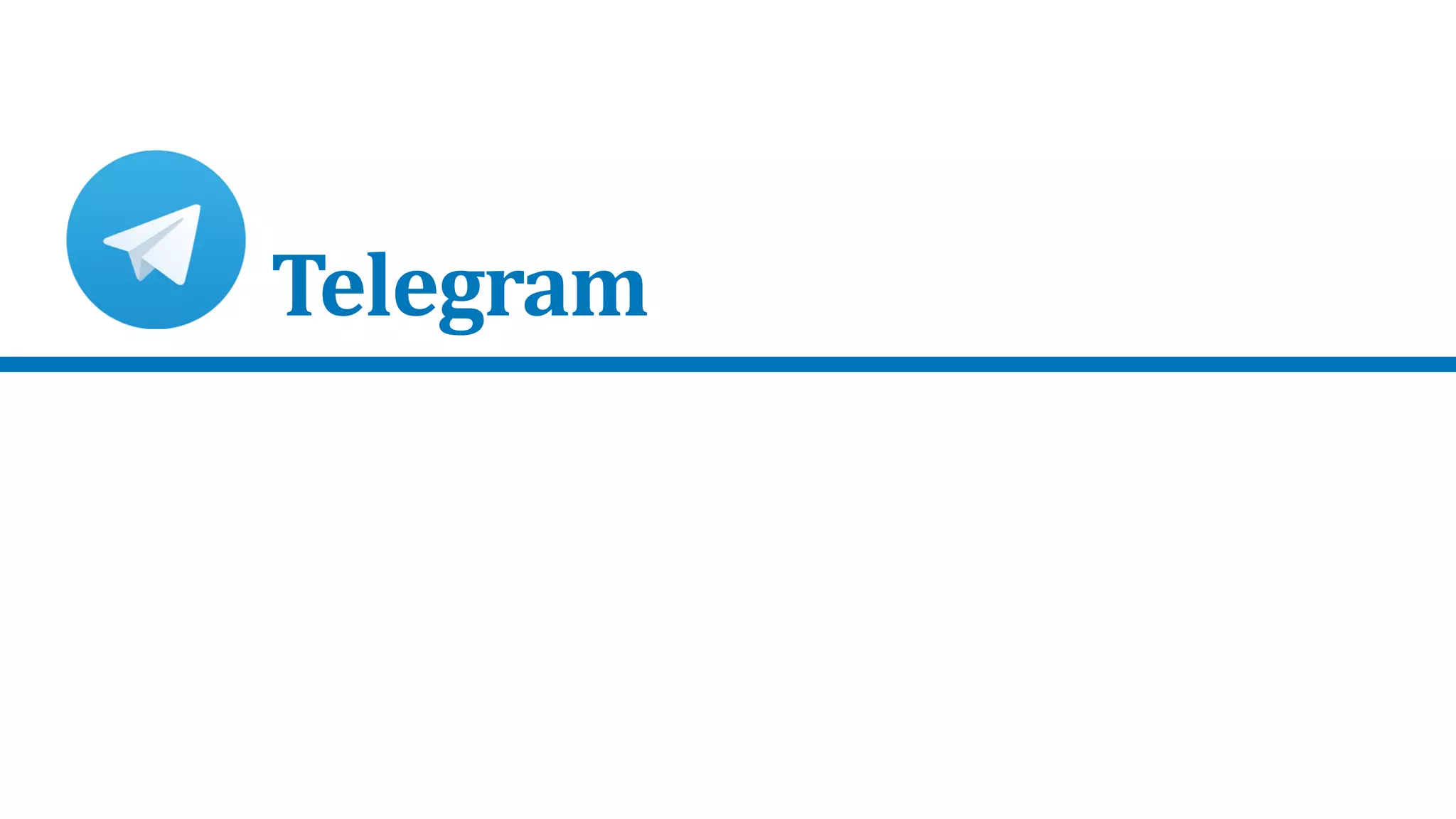 Telegram
 