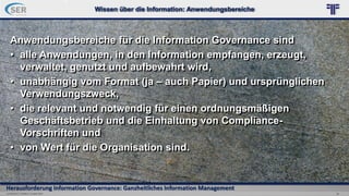 eyer GmbH
© PROJECT CONSULT & SER 2021 ‹#›
Wissen über die Information: Verantwortung & Zuständigkeit
Herausforderung Info...