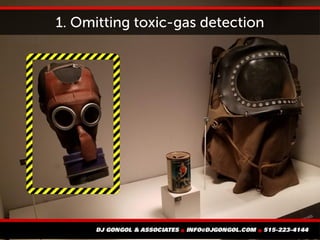 1. Omitting toxic-gas detection
 