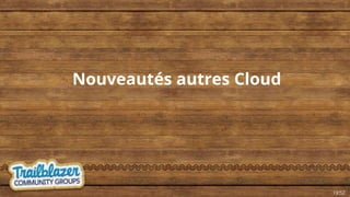 Nouveautés autres Cloud
19:52
 